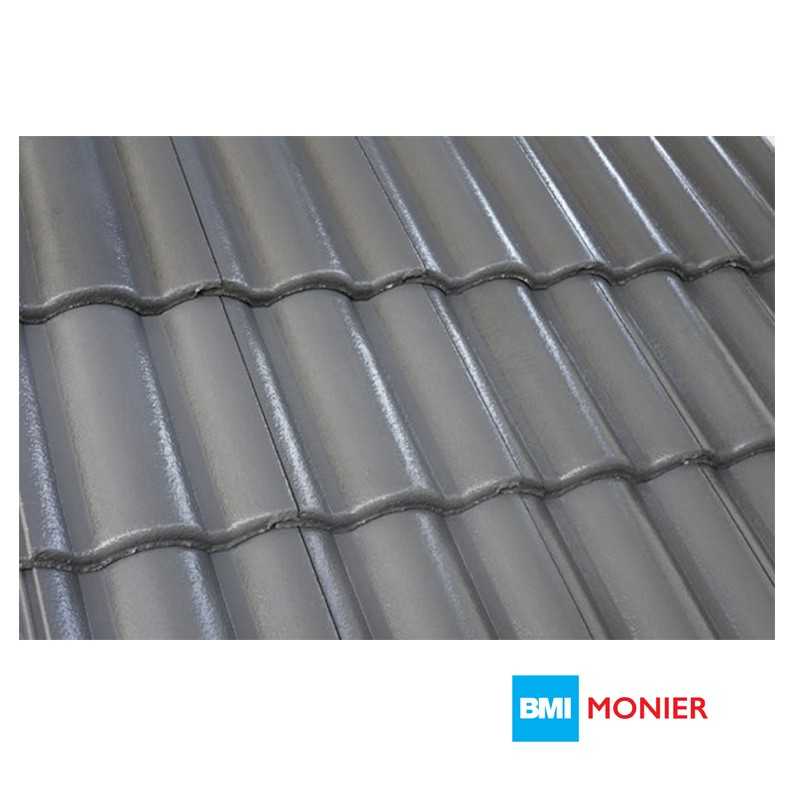 Monier Elabana Tropical Roof System Main Tile Ms Grey